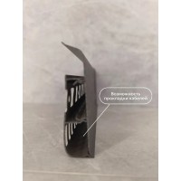 Плинтус Lexida 408 Дуб черненый